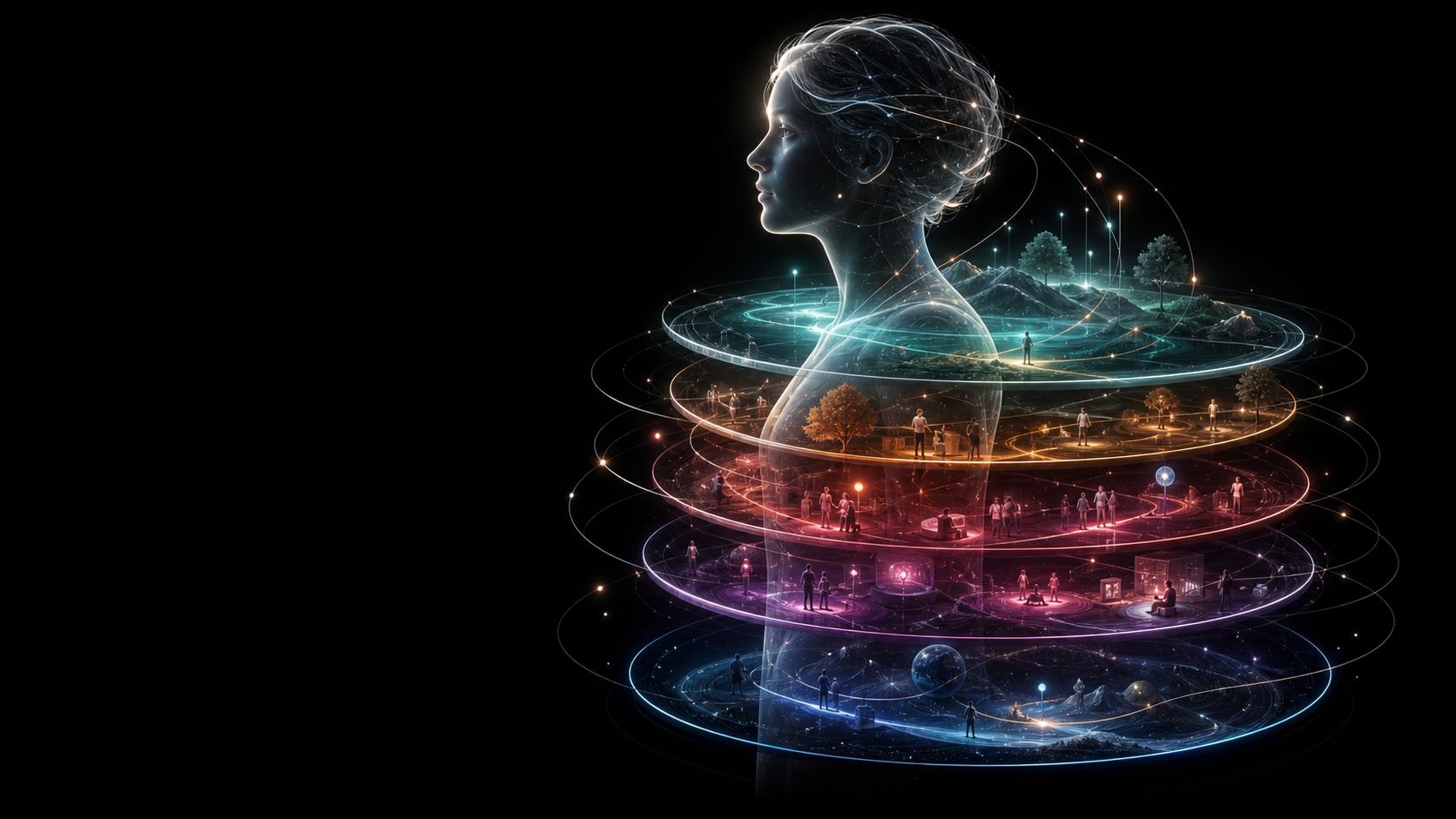 A visual map of the self